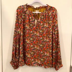 Melloday Floral Blouse NWT